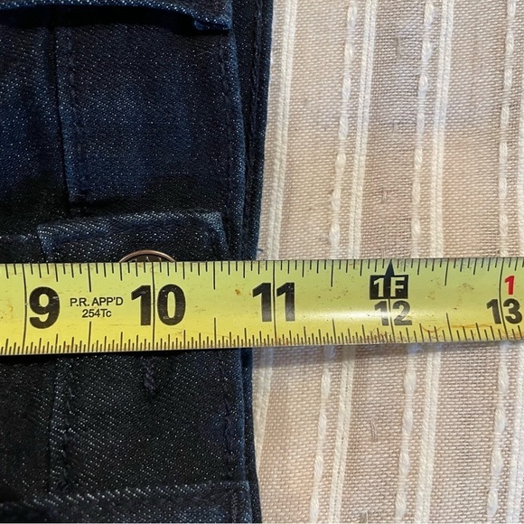 Banana Republic Factory Stretchy Skinny Fit Dark Wash Jeans 26 - Picture 8 of 9
